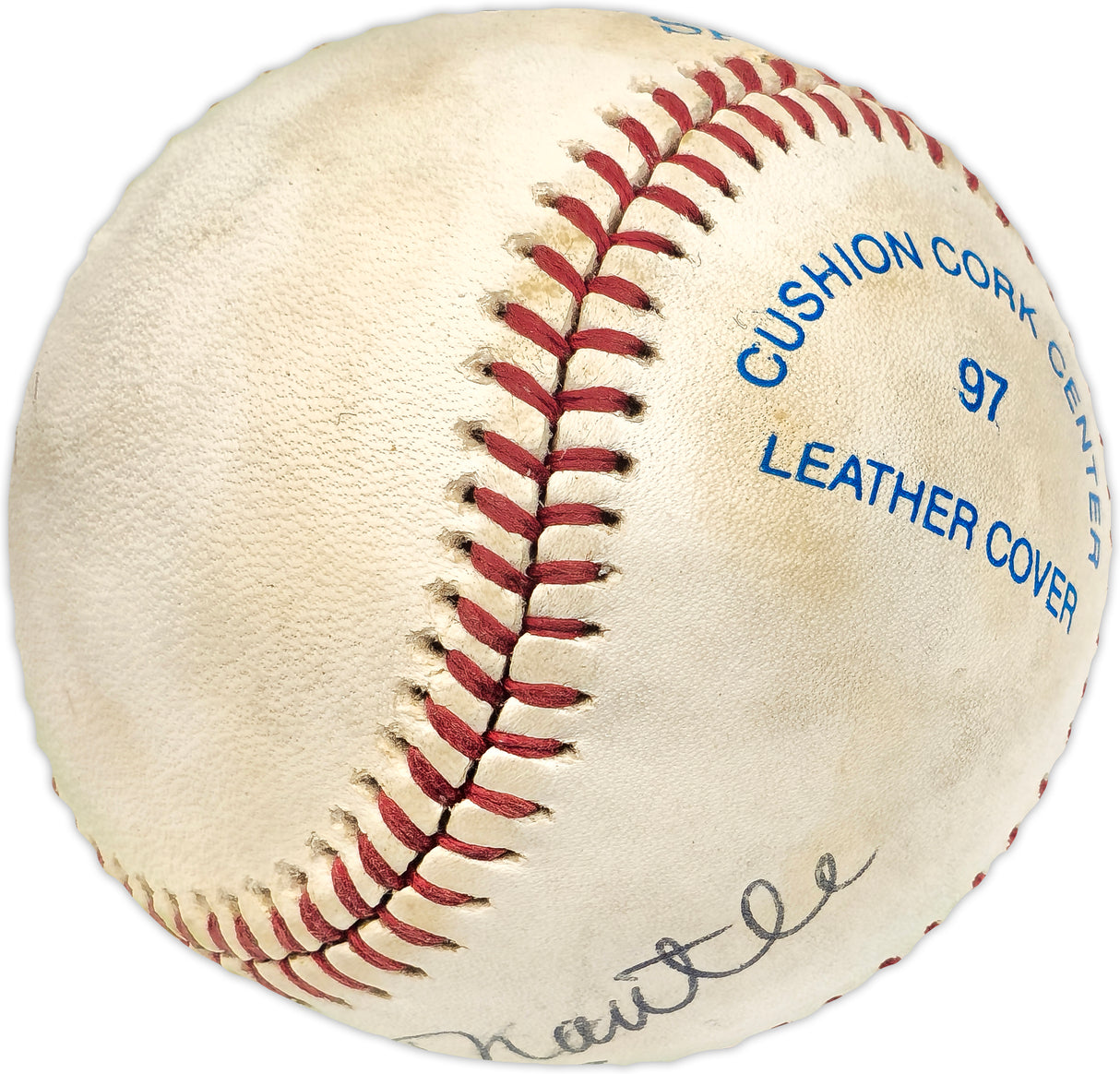 Mickey Mantle Autographed Official MacGregor Baseball New York Yankees Beckett BAS #AD43501