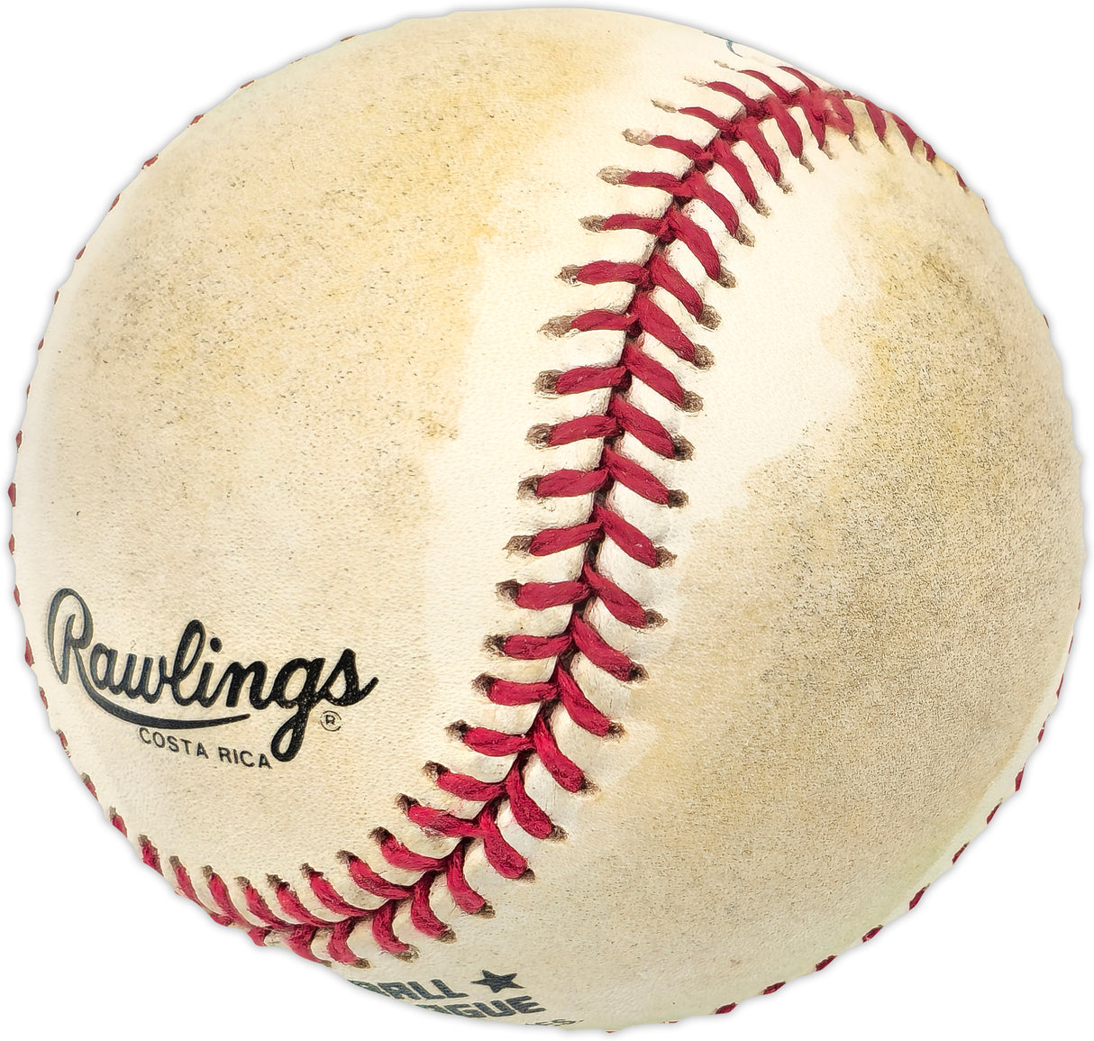 Hank Aaron Autographed Official NL Baseball Atlanta Braves Beckett BAS #AD43502