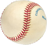 Lou Brock & Rickey Henderson Autographed Official AL Baseball "HOF 85" Beckett BAS #AD43507