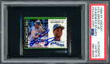 Ken Griffey Jr. Autographed 1989 St. Vincent Stamp Rookie St. Vincent US Baseball Series 2 Stamps Seattle Mariners Auto Grade Gem Mint 10 PSA/DNA #68018696