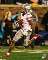 Chris Olave Autographed 16x20 Photo Ohio State Buckeyes Beckett BAS Witness Stock #222852