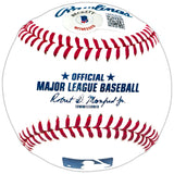 Matt McLain Autographed Official MLB Baseball Cincinnati Reds "1st MLB HR 5/23/23" Beckett BAS Witness Stock #222847