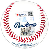 Jasson Dominguez Autographed Official MLB Baseball New York Yankees Fanatics and MLB Holo Stock #223744