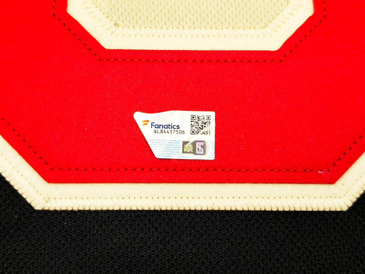 Seattle Kraken Matty Beniers Autographed Blue & Cream Adidas 2024 Winter Classic Jersey Size 54 With Patch Fanatics Holo Stock #223731