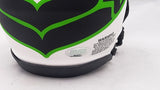Steve Largent Autographed Seattle Seahawks Lunar Eclipse White Speed Mini Helmet "HOF 95" MCS Holo Stock #211067