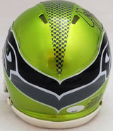 Jim Zorn Autographed Seattle Seahawks Flash Green Speed Mini Helmet MCS Holo Stock #211074
