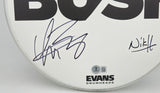 Bush Autographed Drumhead Signed By All 4 Band Members Including Gavin Rossdale Beckett BAS Stock #237003