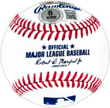 Pete Rose Autographed Official MLB Baseball Cincinnati Reds "Charlie Hustle" Beckett BAS Witness Stock #237564