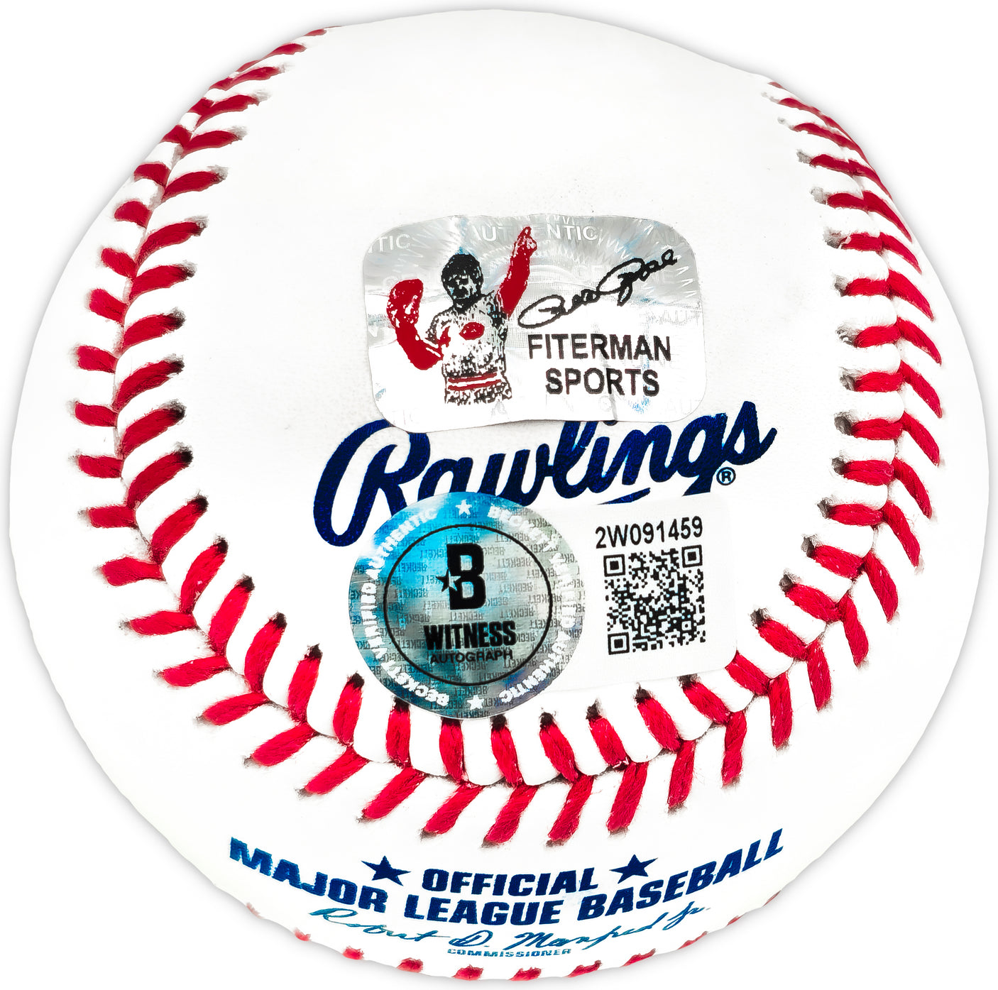 Pete Rose Autographed Official MLB Baseball Cincinnati Reds "Charlie Hustle" Beckett BAS Witness Stock #237564