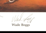 Wade Boggs & Tony Gwynn Autographed 19x24 Lithograph Photo Boston Red Sox & San Diego Padres #/2500 Beckett BAS Stock #237004