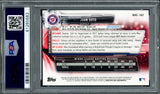 Juan Soto Autographed 2017 Bowman Draft Chrome Rookie Card #BDC162 New York Yankees PSA 9 PSA/DNA Stock #211326