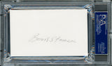 Borislav "Bora" Stankovic Autographed 3x5 Index Card PSA/DNA Stock #211339