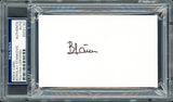 Borislav "Bora" Stankovic Autographed 3x5 Index Card PSA/DNA Stock #211355