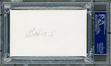 Borislav "Bora" Stankovic Autographed 3x5 Index Card PSA/DNA Stock #211355