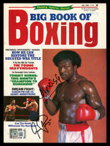 Aaron Pryor & Alexis Arguello Autographed Big Book of Boxing Magazine Beckett BAS QR #BK08727