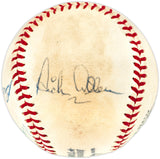 Los Angeles Dodgers Greats Autographed Official Feeney NL Baseball With 5 Signatures Including Walter Alston & Willie Davis Beckett BAS #AE08168
