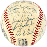1971 San Francisco Giants Team Autographed Official Feeney NL Baseball With 27 Signatures Including Willie McCovey Beckett BAS #AE08350