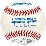 Kirby Puckett Autographed Official AL Baseball Minnesota Twins Beckett BAS #AE08338