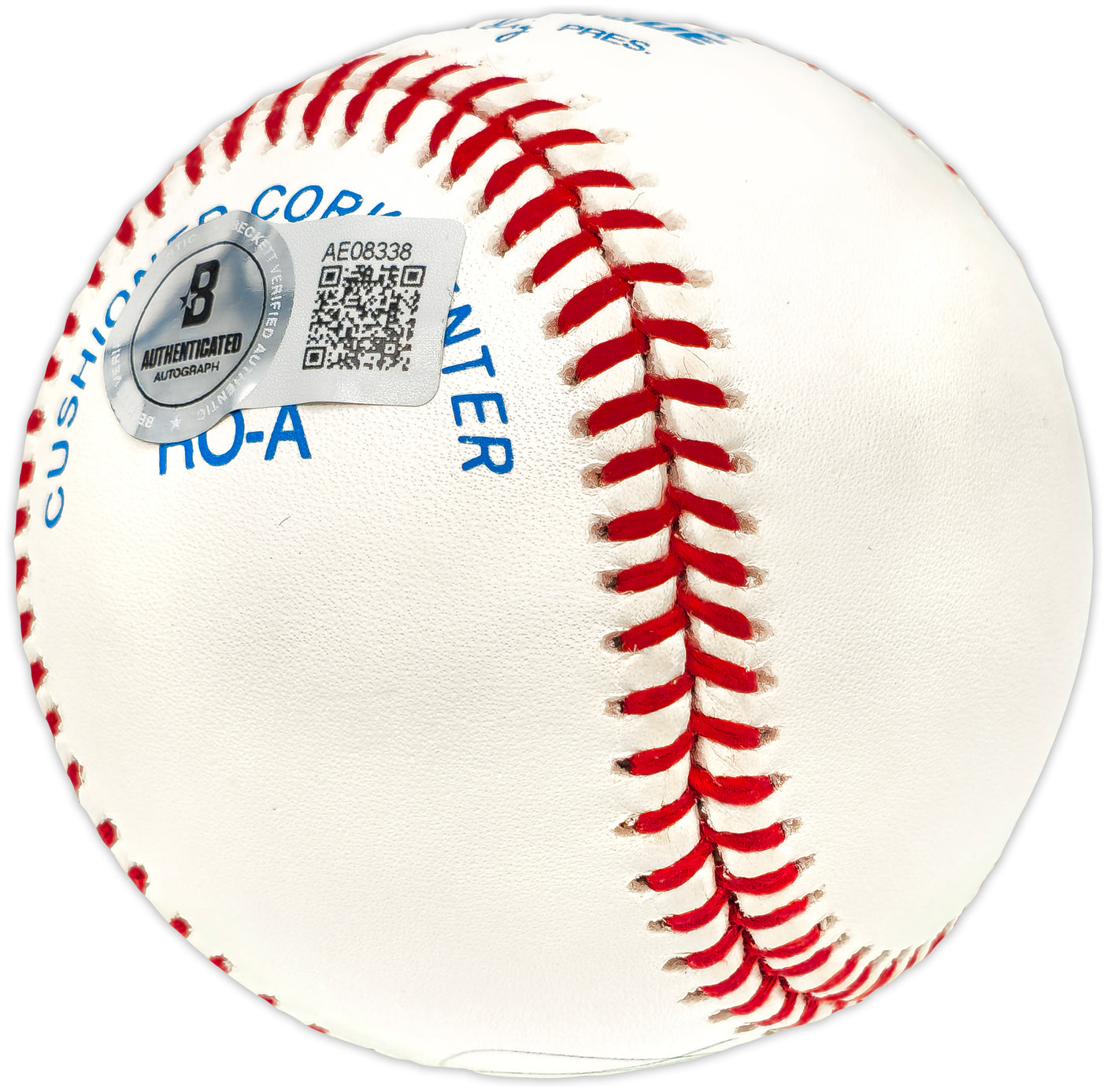 Kirby Puckett Autographed Official AL Baseball Minnesota Twins Beckett BAS #AE08338