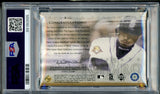 Ichiro Suzuki Autographed 2001 Upper Deck Ultimate Collection Gold Rookie Card #B-IG Seattle Mariners PSA 8 Auto Grade Gem Mint 10 "01 ROY/MVP" Game Used Bat Relic #151/200 PSA/DNA #99180985