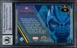 Michael B. Jordan Autographed 2018 Upper Deck Black Panther Silver Card #72 Marvel Auto Grade Gem Mint 10 Beckett BAS #16244312