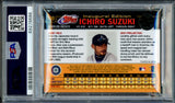 Ichiro Suzuki Autographed 2001 eTopps Rookie Card #100 Seattle Mariners PSA 9 Auto Grade Gem Mint 10 "01 ROY/MVP" Highest Graded PSA/DNA #69276686