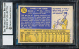 Rod Carew Autographed 1970 Topps Card #290 Minnesota Twins Auto Grade Gem Mint 10 (Miscut) Beckett BAS #12510826