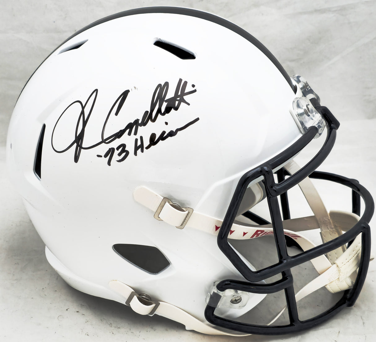 John Cappelletti Autographed Penn State Nittany Lions White Full Size Replica Speed Helmet "73 Heisman" JSA #WB074804