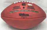John Elway Autographed Official NFL Leather Colored Gold Shield Football Denver Broncos Beckett BAS Witness #W609022