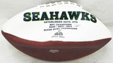 Jim Zorn Autographed Official Seattle Seahawks White Logo Football (Flat) MCS Holo #97792