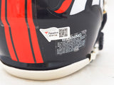 Russell Wilson Autographed Denver Broncos Dark Blue Speed Mini Helmet Fanatics Holo #B747728