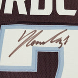 Seattle Kraken Yanni Gourde Autographed Blue Fanatics Jersey Size L Fanatics Holo Stock #211613