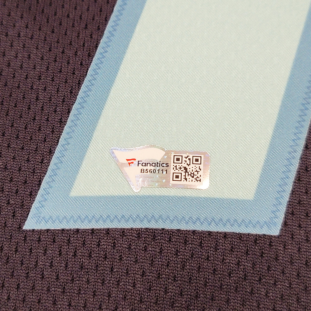 Seattle Kraken Yanni Gourde Autographed Blue Fanatics Jersey Size L Fanatics Holo Stock #211613