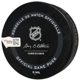 Jordan Eberle Autographed Official Seattle Kraken Inaugural Season Logo Hockey Game Puck Signed In Teal Fanatics Holo Stock #211615