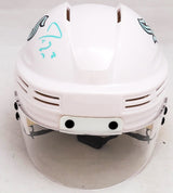 Jordan Eberle Autographed Seattle Kraken White Mini Helmet Fanatics Holo Stock #211617