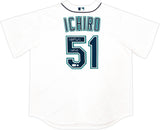 Seattle Mariners Ichiro Suzuki Autographed White Nike Jersey Size XL "HOF 25" IS Holo & Beckett BAS Witness QR Stock #238310
