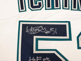 Seattle Mariners Ichiro Suzuki Autographed White Nike Jersey Size XL "HOF 25" IS Holo & Beckett BAS Witness QR Stock #238310