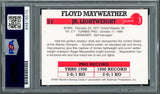 Floyd Mayweather Jr Autographed 1997 Brown's Boxing Rookie Retro Reprint Rookie Card #51 "$" Money PSA/DNA #84816570