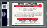 Floyd Mayweather Jr Autographed 1997 Brown's Boxing Rookie Retro Reprint Rookie Card #51 "$" Money PSA/DNA #84816571