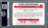 Floyd Mayweather Jr Autographed 1997 Brown's Boxing Rookie Retro Reprint Rookie Card #51 Auto Grade Gem Mint 10 "50-0" PSA/DNA Stock #211854