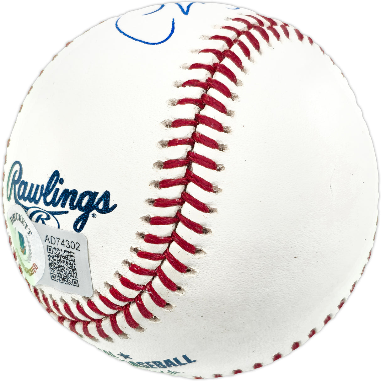 Chevy Chase Autographed Official MLB Baseball National Lampoon's Vacation Beckett BAS QR #AD74302