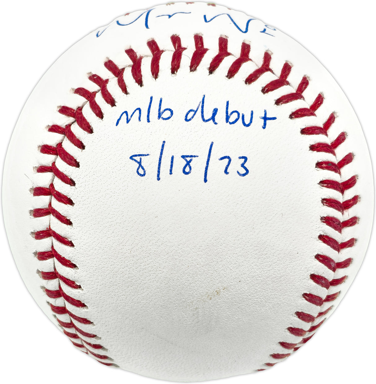 Masyn Winn Autographed Official MLB Baseball St. Louis Cardinals Beckett BAS Witness #2W195739