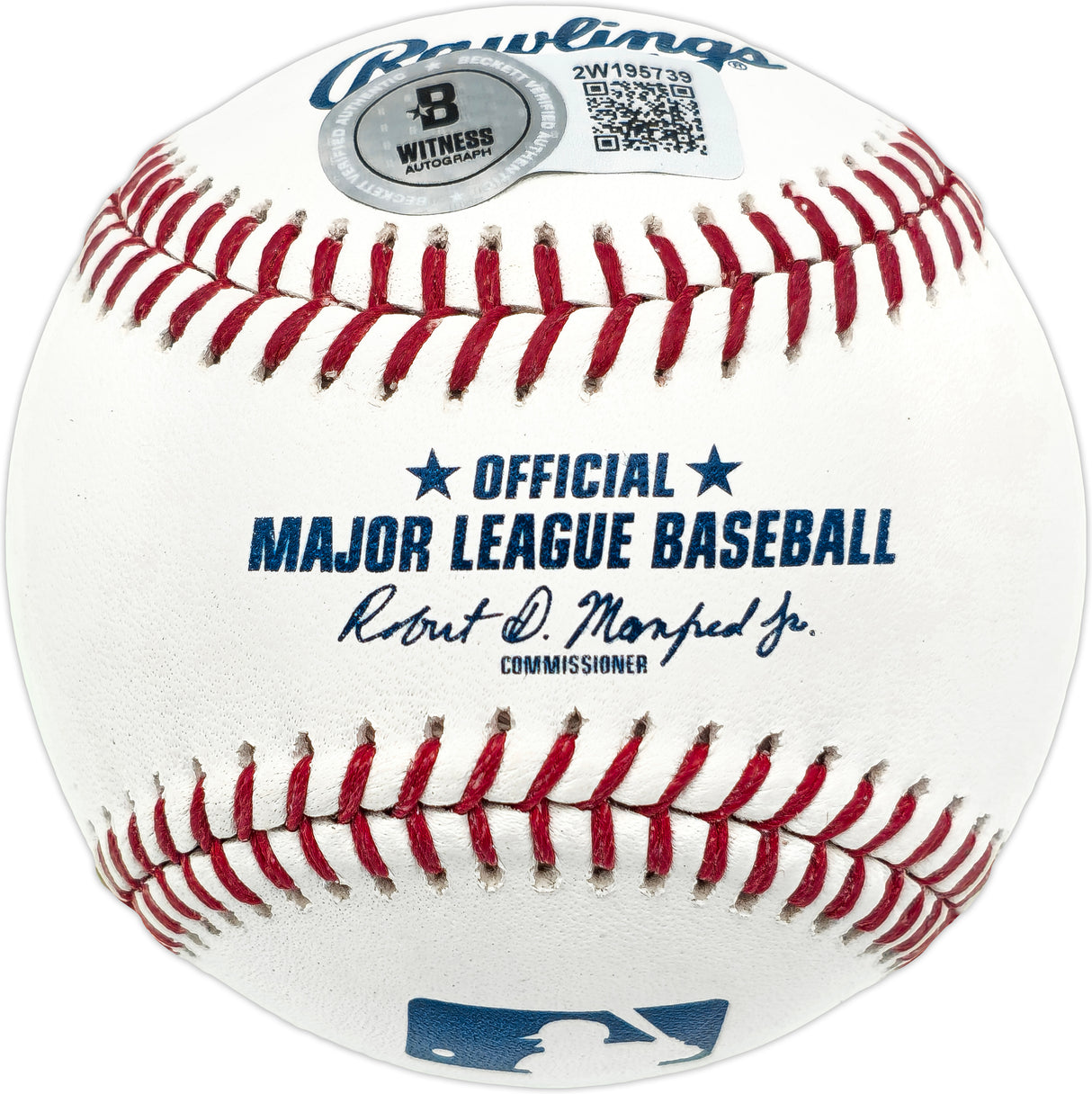 Masyn Winn Autographed Official MLB Baseball St. Louis Cardinals Beckett BAS Witness #2W195739
