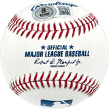 Masyn Winn Autographed Official MLB Baseball St. Louis Cardinals Beckett BAS Witness #2W195739