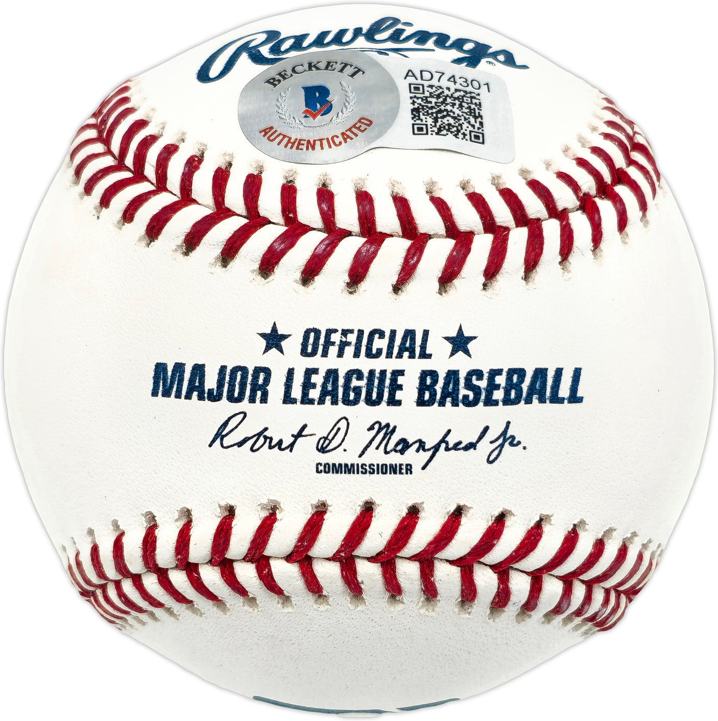 Chevy Chase Autographed Official MLB Baseball National Lampoon's Vacation (Smudged) Beckett BAS QR #AD74301