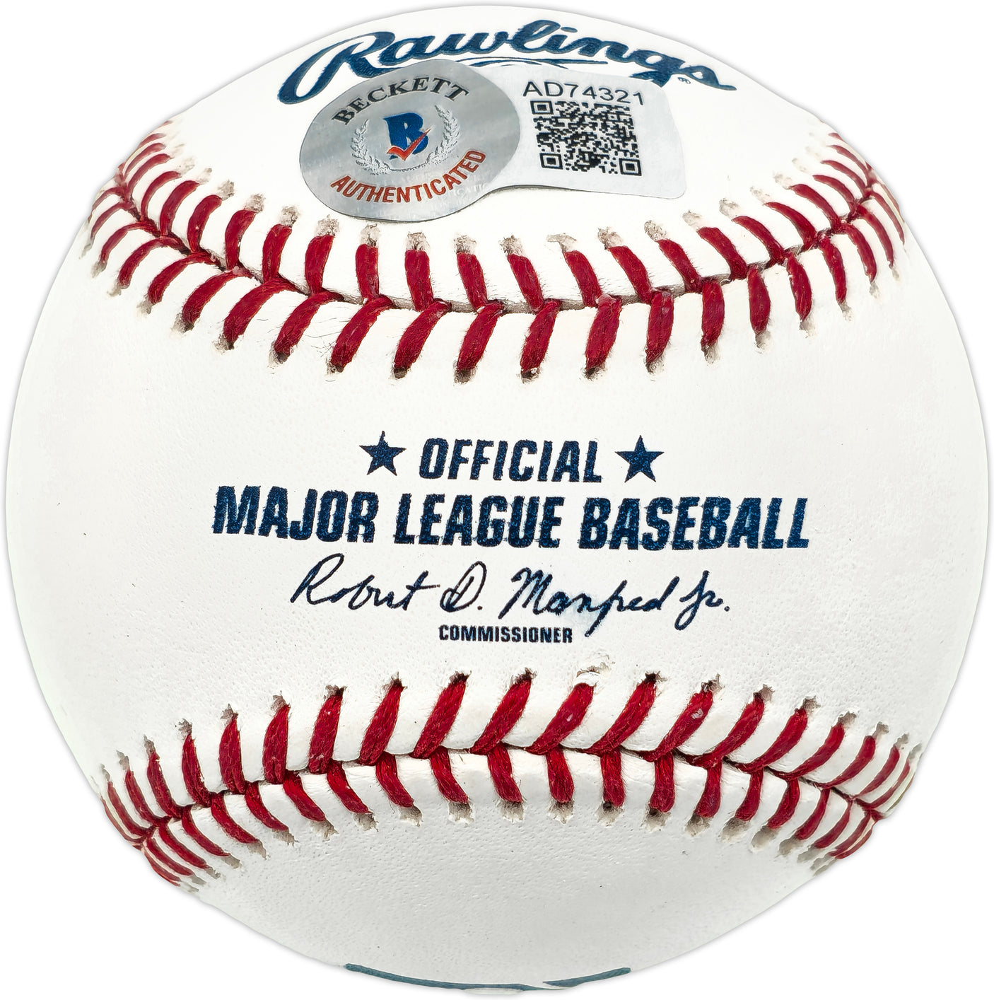 Chevy Chase Autographed Official MLB Baseball National Lampoon's Vacation (Smudged) Beckett BAS #AD74321