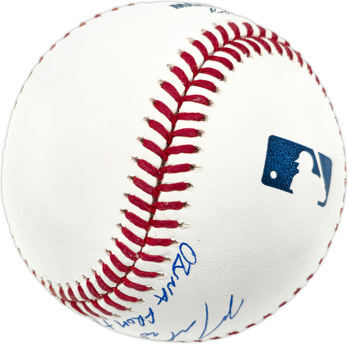 Marcell Ozuna Autographed Official MLB Baseball Atlanta Braves "Ozuna from the Braves" (Smudged) Beckett BAS Witness #1W611041