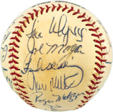 1971 Houston Astros Team Autographed Official Feeney NL Baseball With 22 Signatures Including Joe Morgan SKU #236105