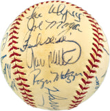 1971 Houston Astros Team Autographed Official Feeney NL Baseball With 22 Signatures Including Joe Morgan SKU #236105