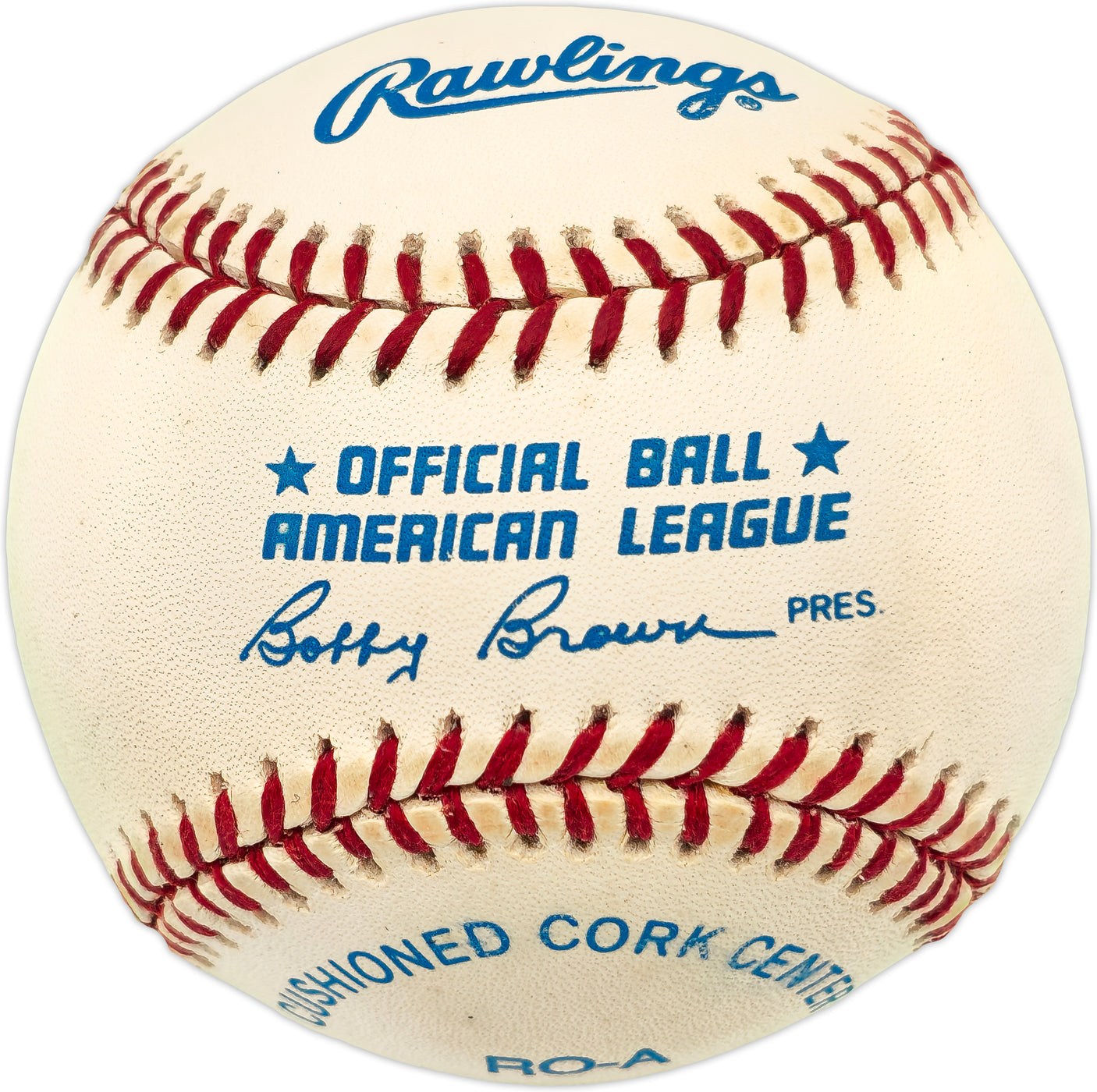 Whitey Ford Autographed Official AL Baseball New York Yankees UDA Holo #BAA14064